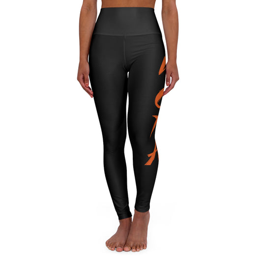 Elevate Your Workout: High Waisted Yoga Leggings with Motivational Vibes